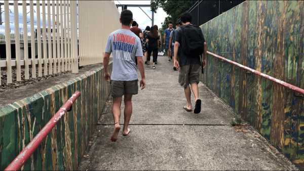 Tunnel in more recent times before its makeover in 2019