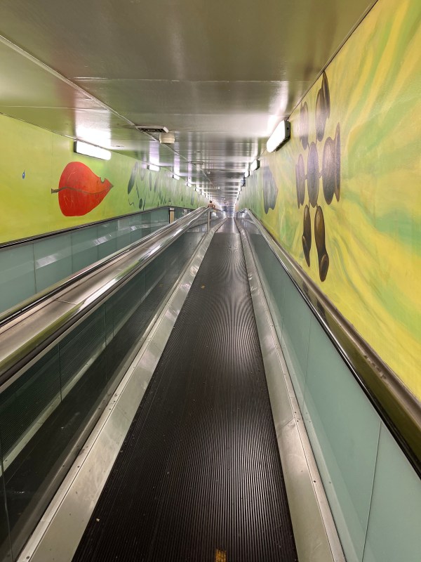 Sydney Domain Tunnel travelator